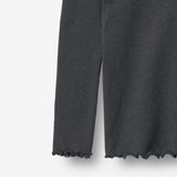 Wheat Main Langærmet Rib T-Shirt Reese T-Shirt 9561 night