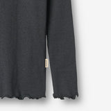 Wheat Main Langærmet Rib T-Shirt Reese T-Shirt 9561 night