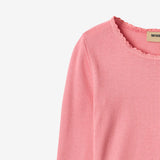 Wheat Main Langærmet Rib T-Shirt Reese T-Shirt 9568 soft pink