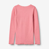 Wheat Main Langærmet Rib T-Shirt Reese T-Shirt 9568 soft pink