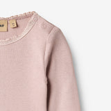 Wheat Main Langærmet Rib T-Shirt Reese T-Shirt 1354 soft lilac