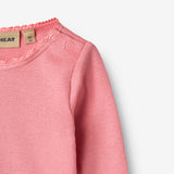 Wheat Main Langærmet Rib T-Shirt Reese T-Shirt 9568 soft pink