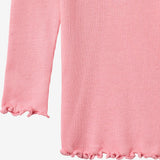 Wheat Main Langærmet Rib T-Shirt Reese T-Shirt 9638 bubblegum