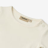 Wheat Main Langærmet Rib T-shirt Ida Jersey Tops and T-Shirts 3182 ivory 