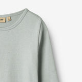Wheat Main Langærmet Rib T-shirt Ida T-Shirt 9567 soft rain