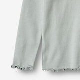 Wheat Main Langærmet Rib T-shirt Ida T-Shirt 9567 soft rain