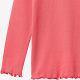 Wheat Main Langærmet Rib T-shirt Ida T-Shirt 9668 watermelon