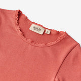 Wheat Main  Langærmet Rib T-shirt Reese Jersey Tops and T-Shirts 2020 faded rose