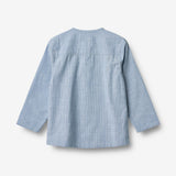 Wheat Main Langærmet Skjorte Bjørk Shirts and Blouses 1048 blue stripe