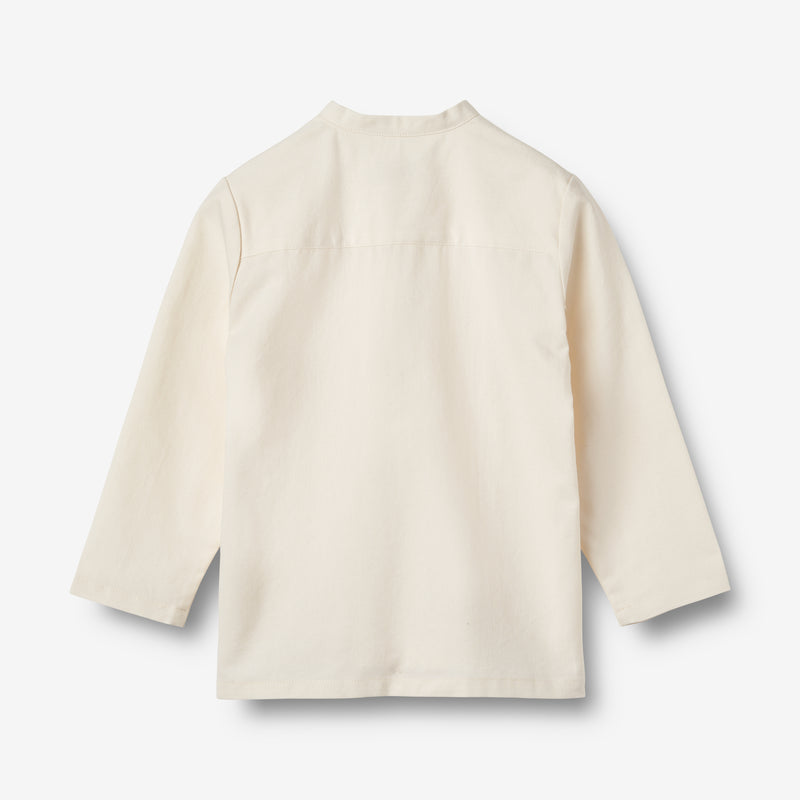 Wheat Main Langærmet Skjorte Jonas Shirts and Blouses 3129 eggshell