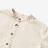 Wheat Main Langærmet Skjorte Jonas Shirts and Blouses 3129 eggshell