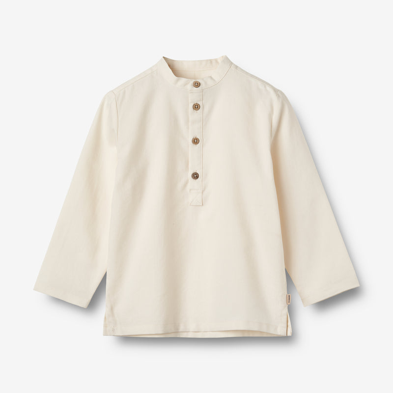 Wheat Main Langærmet Skjorte Jonas Shirts and Blouses 3129 eggshell
