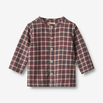 Wheat Main Langærmet Skjorte Shelby Shirts and Blouses 1314 blue holiday check