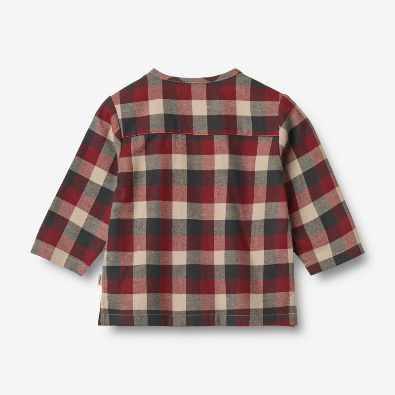 Wheat Main Langærmet Skjorte Shelby Shirts and Blouses 9588 red blue check