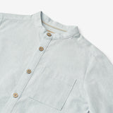 Wheat Main Langærmet Skjorte Willum Shirt 9429 light blue chambray