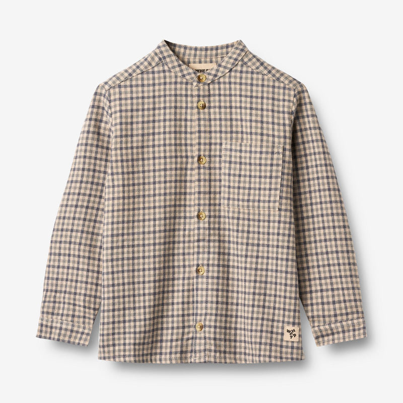Wheat Main Langærmet Skjorte Willum Shirts and Blouses 1306 blue check