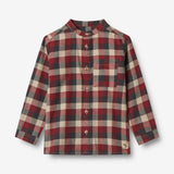 Wheat Main Langærmet Skjorte Willum Shirts and Blouses 9588 red blue check