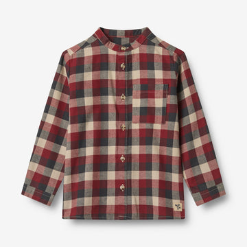 Wheat Main Langærmet Skjorte Willum Shirts and Blouses 9588 red blue check