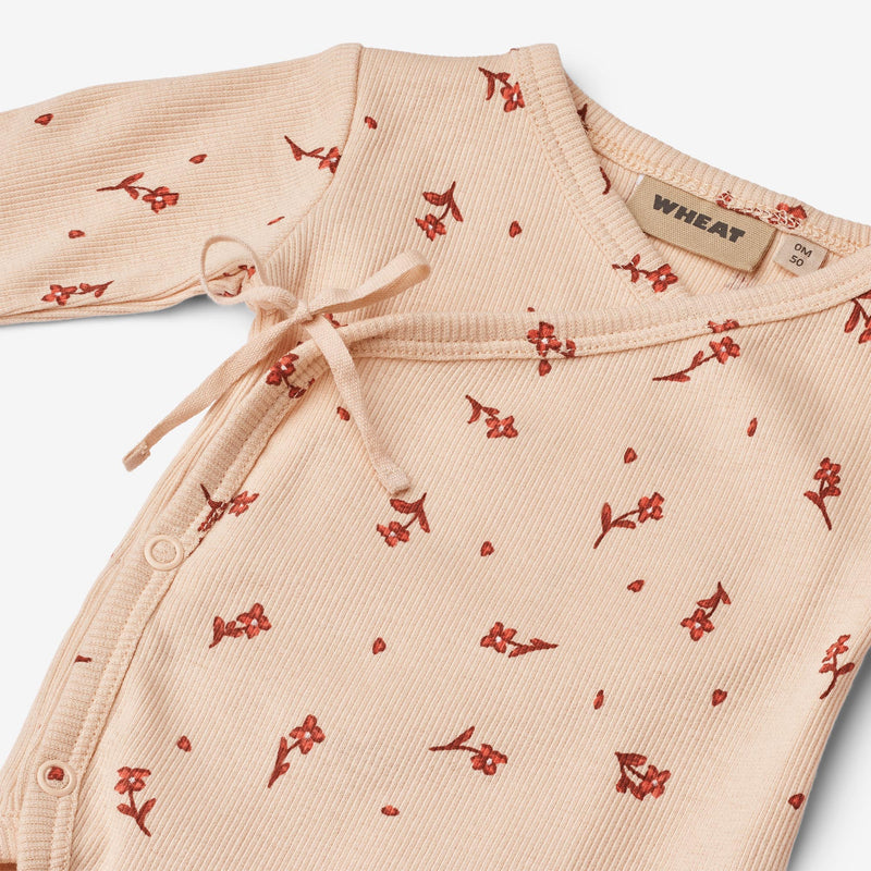 Wheat Main Langærmet Slå-om Body Chia Underwear/Bodies 9439 rose water flowers