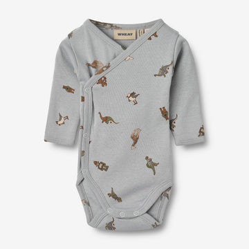 Wheat Main Langærmet Slå-om Body Pil | Baby Underwear/Bodies 1210 fantasy friends