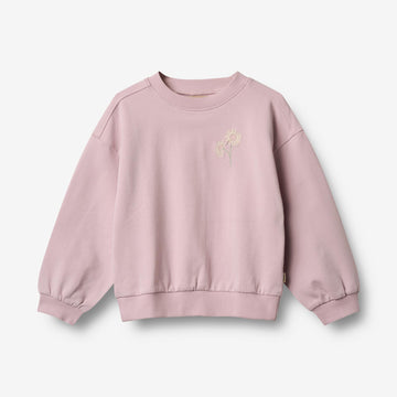 Wheat Main Langærmet Sweatshirt Eliza Sweatshirt 9428 lavender mist