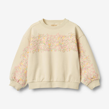 Wheat Main Langærmet Sweatshirt Eliza Sweatshirt 3336 sandshell