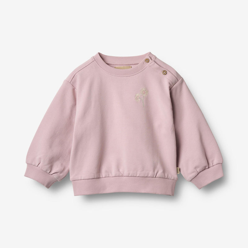 Wheat Main Langærmet Sweatshirt Eliza Sweatshirt 9428 lavender mist