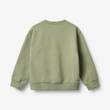 Wheat Main Langærmet Sweatshirt Steff Sweatshirt 1145 green tea