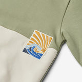 Wheat Main Langærmet Sweatshirt Steff Sweatshirt 1145 green tea