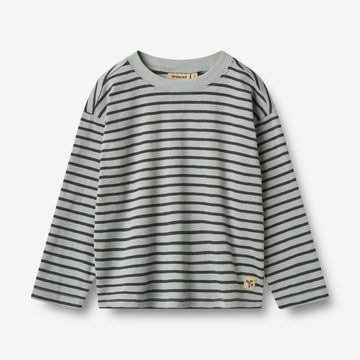 Wheat Main Langærmet T-Shirt Dallas Jersey Tops and T-Shirts 1396 soft blue stripe