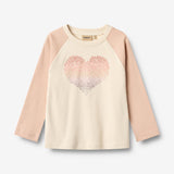 Wheat Main Langærmet T-Shirt Darrin Jersey Tops and T-Shirts 2032 rose dust