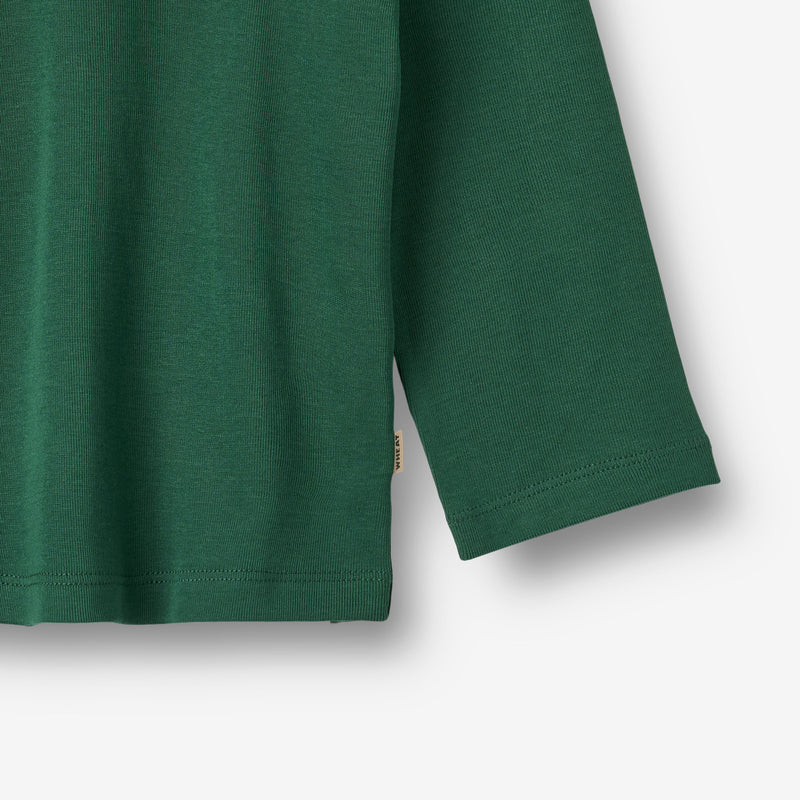 Wheat Main Langærmet T-Shirt Holger Jersey Tops and T-Shirts 9558 kale