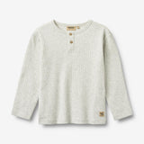 Wheat Main Langærmet T-Shirt Morris T-Shirt 0224 melange grey
