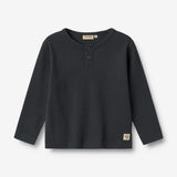Wheat Main Langærmet T-Shirt Morris T-Shirt 1432 navy