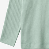 Wheat Main Langærmet T-Shirt Morris T-Shirt 3217 green pool