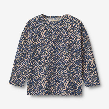 Wheat Main Langærmet T-Shirt Thilda Jersey Tops and T-Shirts 1481 blue flowers