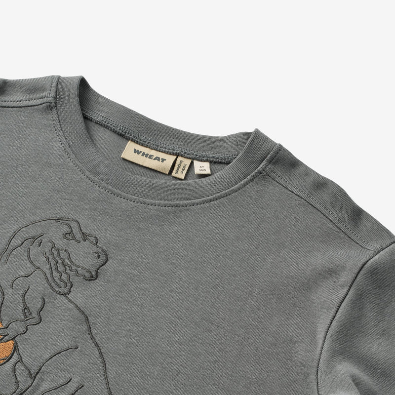 Wheat Main Langærmet T-shirt Beck Jersey Tops and T-Shirts 1201 stormy blue