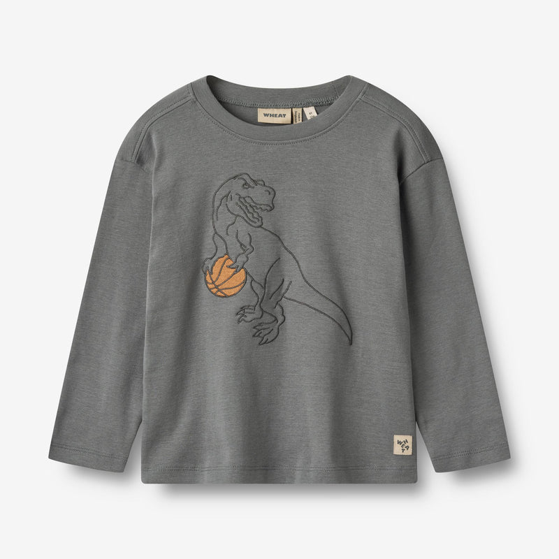 Wheat Main Langærmet T-shirt Beck Jersey Tops and T-Shirts 1201 stormy blue