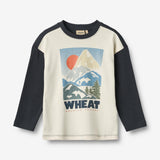 Wheat Main Langærmet T-shirt Beck Jersey Tops and T-Shirts 3129 eggshell