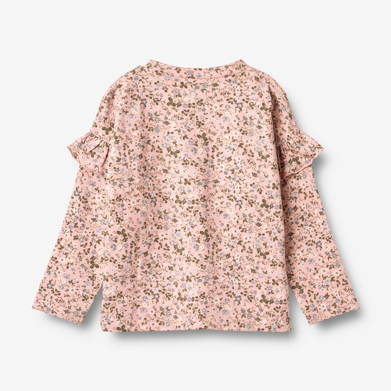 Wheat Main Langærmet T-shirt Belinda Jersey Tops and T-Shirts 9536 rose powder flowers