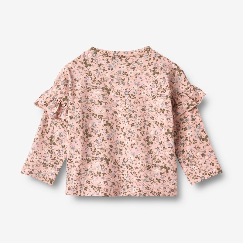 Wheat Main Langærmet T-shirt Belinda Jersey Tops and T-Shirts 9536 rose powder flowers