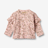 Wheat Main Langærmet T-shirt Belinda Jersey Tops and T-Shirts 9536 rose powder flowers