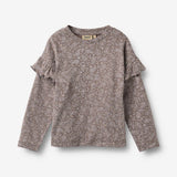 Wheat Main Langærmet T-shirt Belinda T-Shirt 9768 purple plum paisley