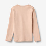 Wheat Main Langærmet T-shirt Belis Jersey Tops and T-Shirts 2032 rose dust