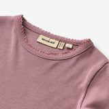 Wheat Main Langærmet T-shirt Belis Jersey Tops and T-Shirts 1308 lavender dawn