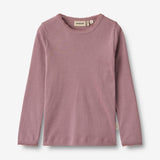 Wheat Main Langærmet T-shirt Belis Jersey Tops and T-Shirts 1308 lavender dawn