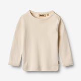 Wheat Main Langærmet T-shirt Belis Jersey Tops and T-Shirts 3129 eggshell