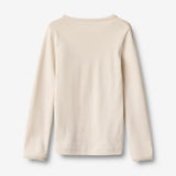Wheat Main Langærmet T-shirt Belis T-Shirt 3129 eggshell