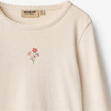 Wheat Main Langærmet T-shirt Belis T-Shirt 3129 eggshell