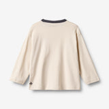 Wheat Main Langærmet T-shirt Calvin T-Shirt 3129 eggshell